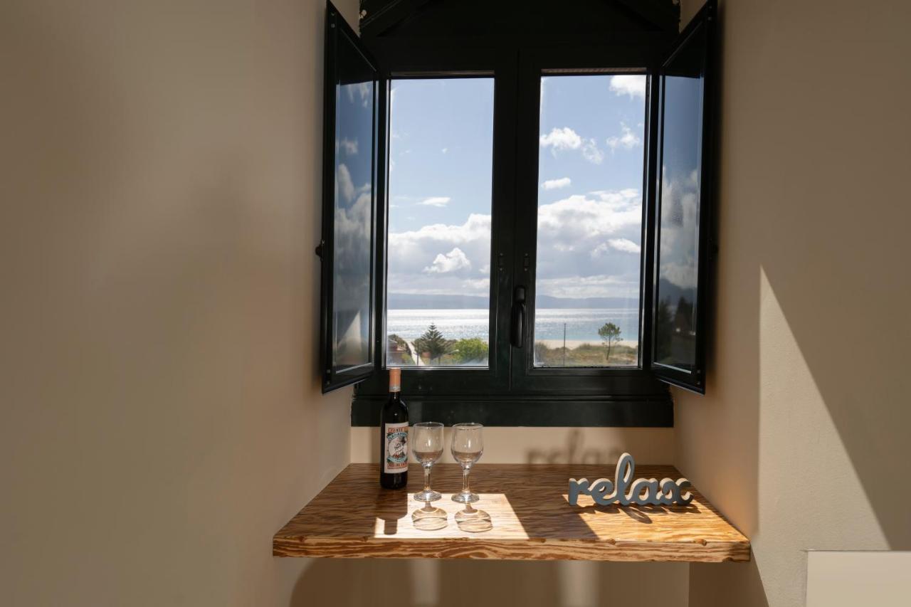 Apartamento Lura De Fisterra Playa De Langosteira En Finisterre Con Vistas Al Mar San Martin de Arriba Bagian luar foto
